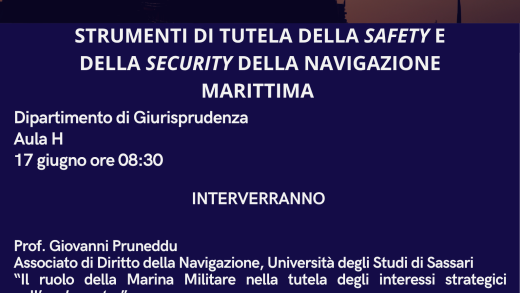 Strumenti di tutela della safety e della security della navigazione marittima